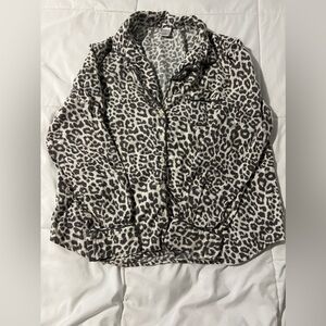 Liz Claiborne leopard print pajamas